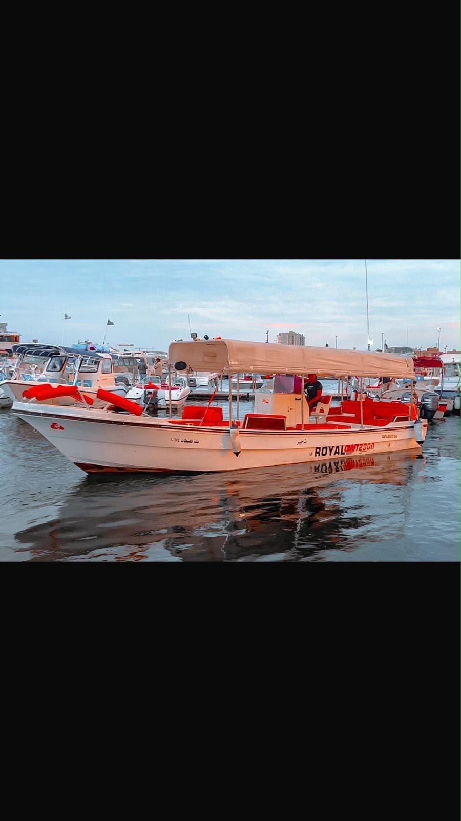 قوارب متنوعة